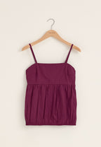 I Wear Pear Purple Cotton Singlet 5