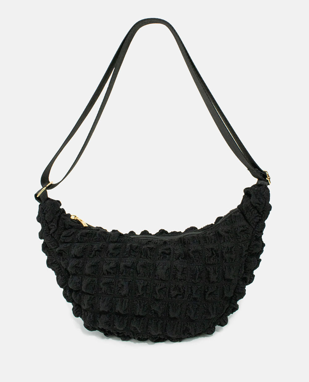 I Wear Pear Black Recycled Crossbody Bag 1