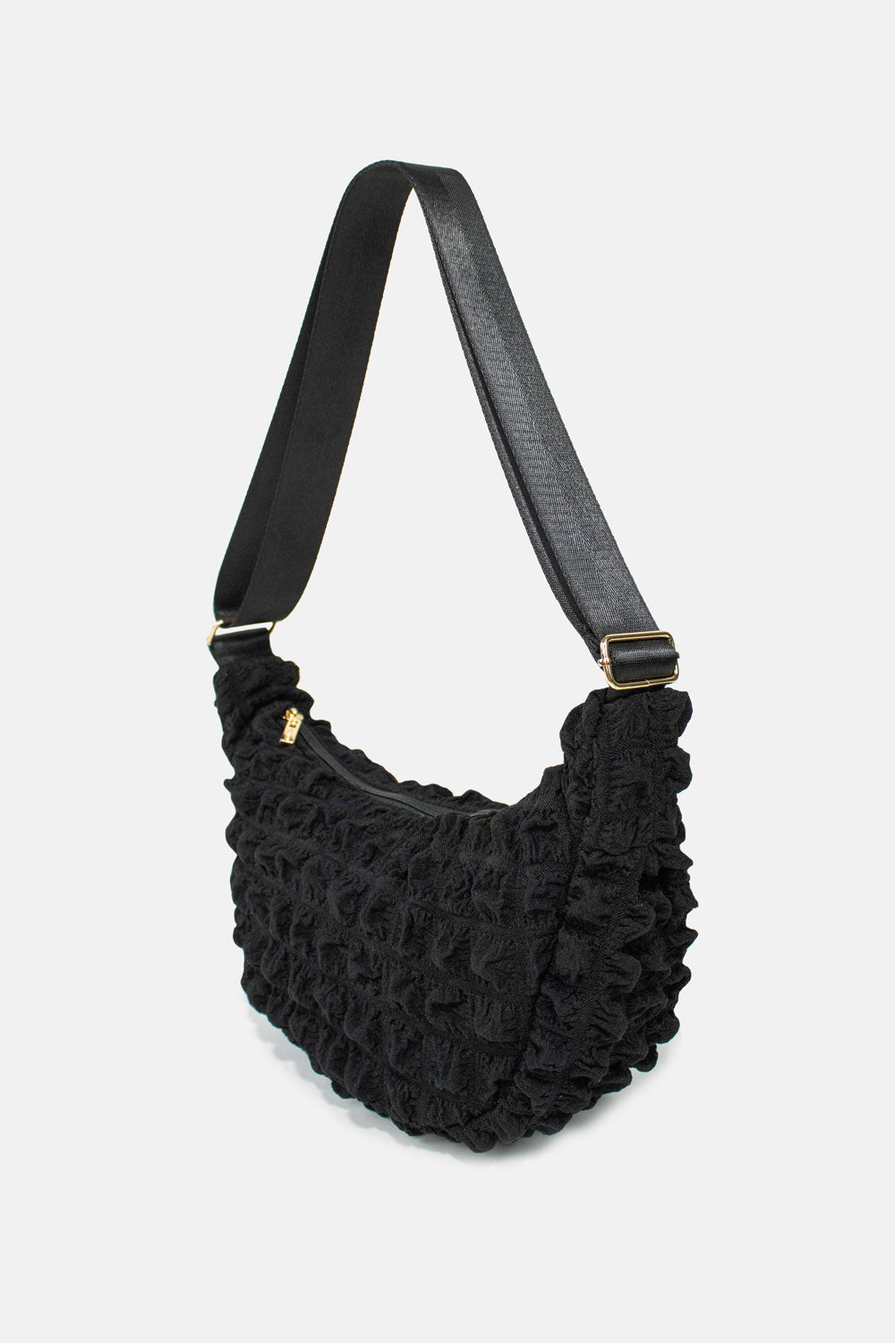 I Wear Pear Black Recycled Crossbody Bag 9