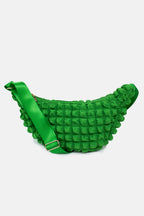 I Wear Pear Green Recycled Crossbody Bag 7