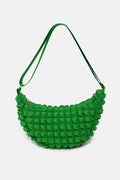 I Wear Pear Green Recycled Crossbody Bag 1