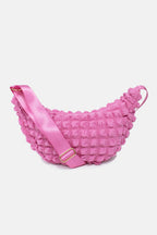 I Wear Pear Pink Recycled Crossbody Bag 9