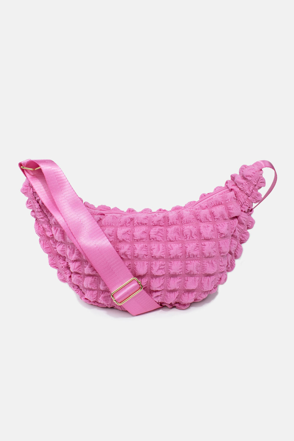 I Wear Pear Pink Recycled Crossbody Bag 9