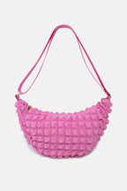 I Wear Pear Pink Recycled Crossbody Bag 1