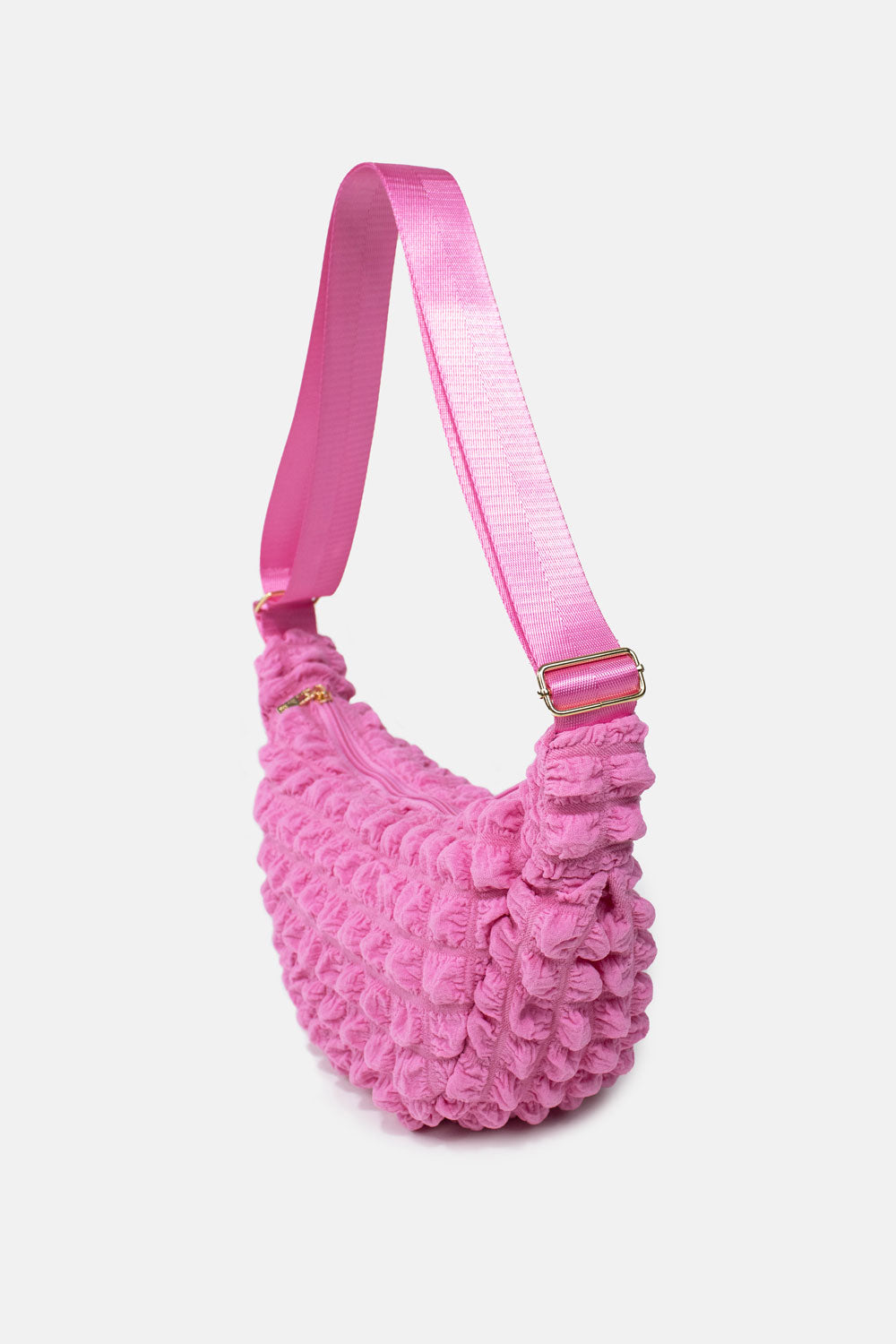 I Wear Pear Pink Recycled Crossbody Bag 10