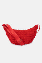 I Wear Pear Red Recycled Crossbody Bag 9
