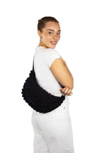 I Wear Pear Black Recycled Crossbody Bag 4