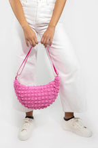 I Wear Pear Pink Recycled Crossbody Bag 6