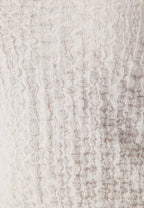 I Wear Pear White Square Neck Volume Sleeve Top 4