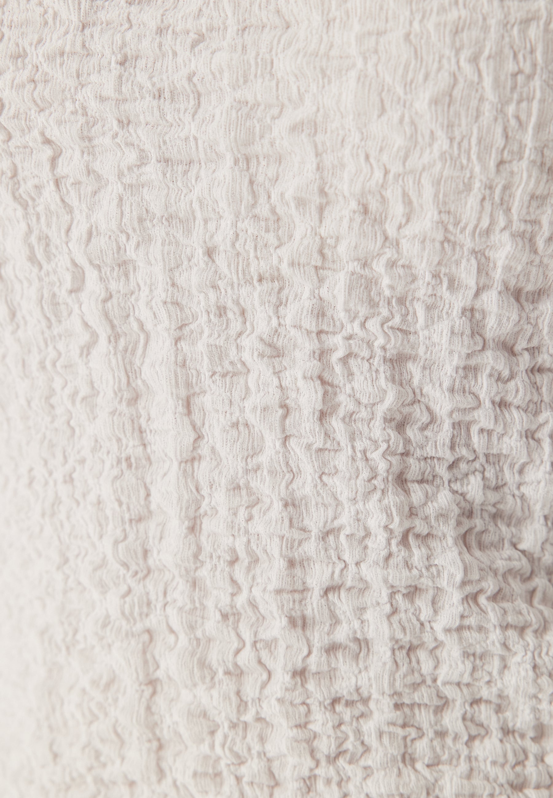 I Wear Pear White Square Neck Volume Sleeve Top 4